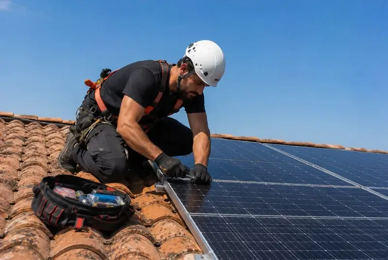 Maintenance et monitoring de panneaux solaires à Quissac