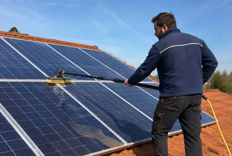 Nettoyage et entretien de panneaux solaires à Quissac